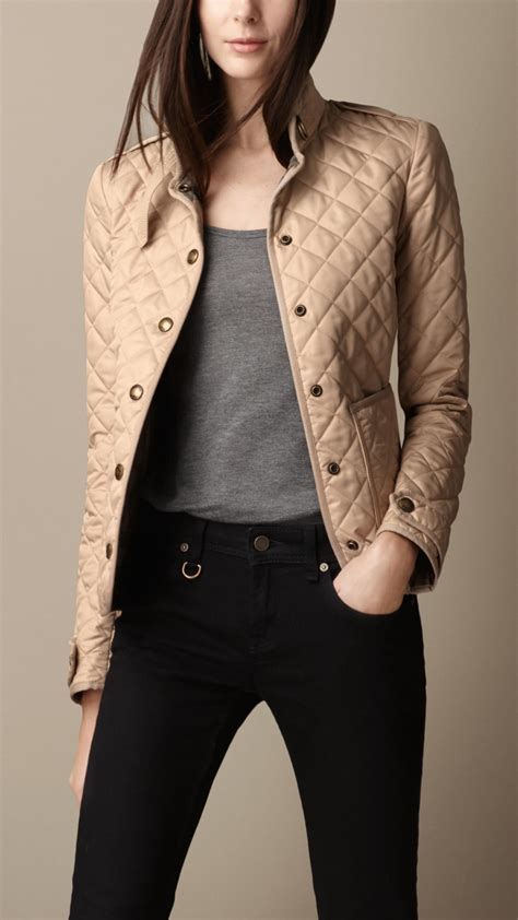 burberry quilted jacket ladies